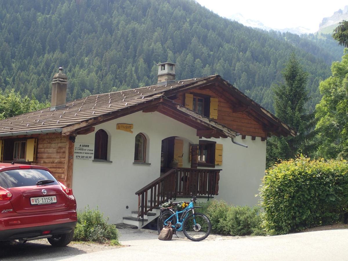 הוילה אוברונאז Chalet Le Muguet מראה חיצוני תמונה