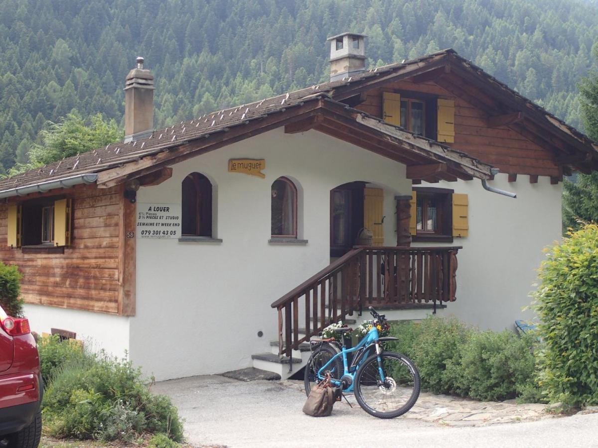 הוילה אוברונאז Chalet Le Muguet מראה חיצוני תמונה